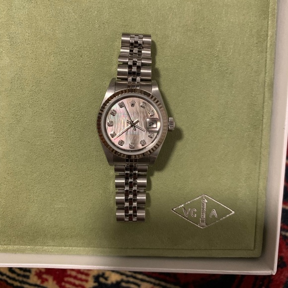 🟥SOLD🟥Rolex DateJust Grey MOP Diamond Markers 26mm - Picture 3 of 14